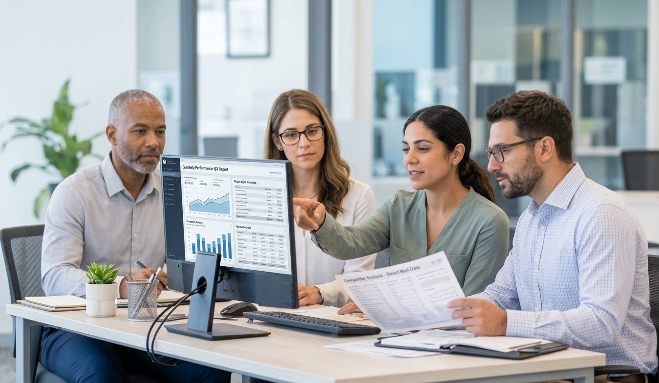 Drop a photo — providers and staff at a group practice