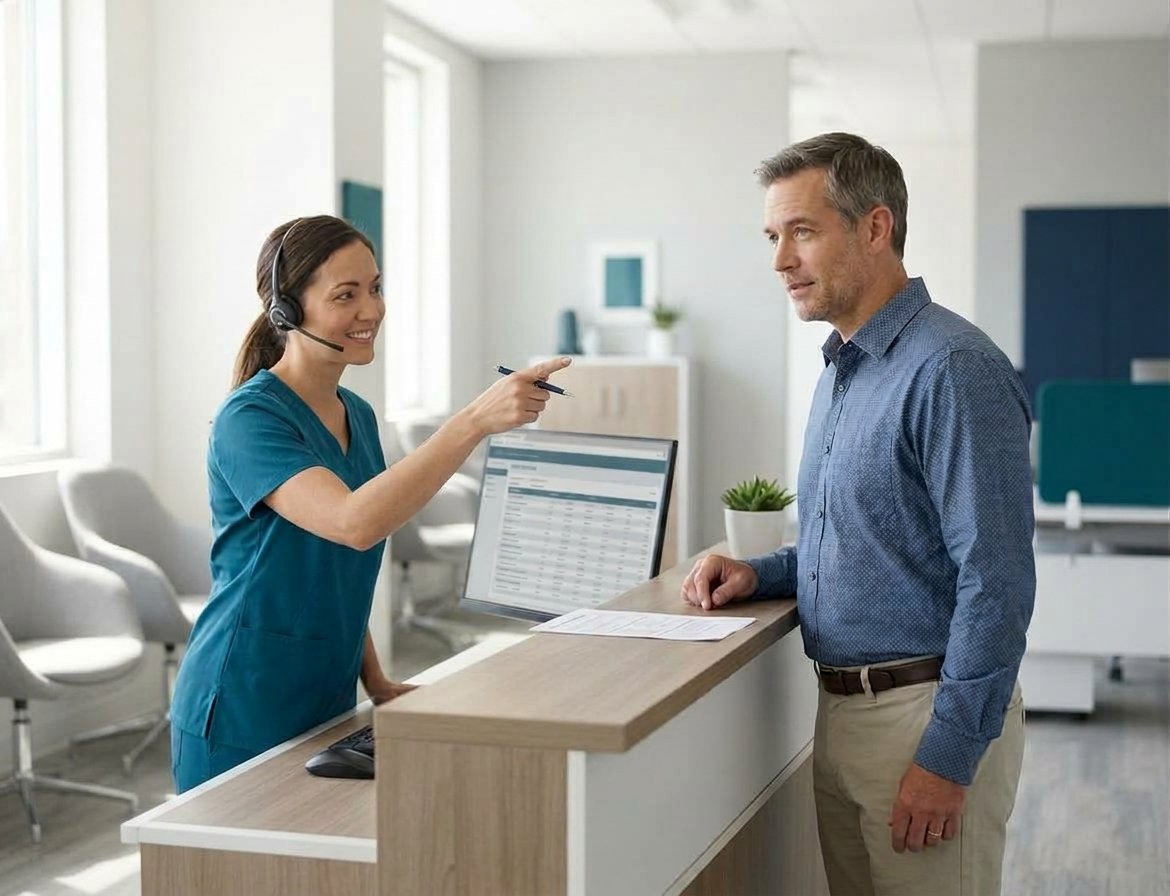Insurance coverage details and verification workflow